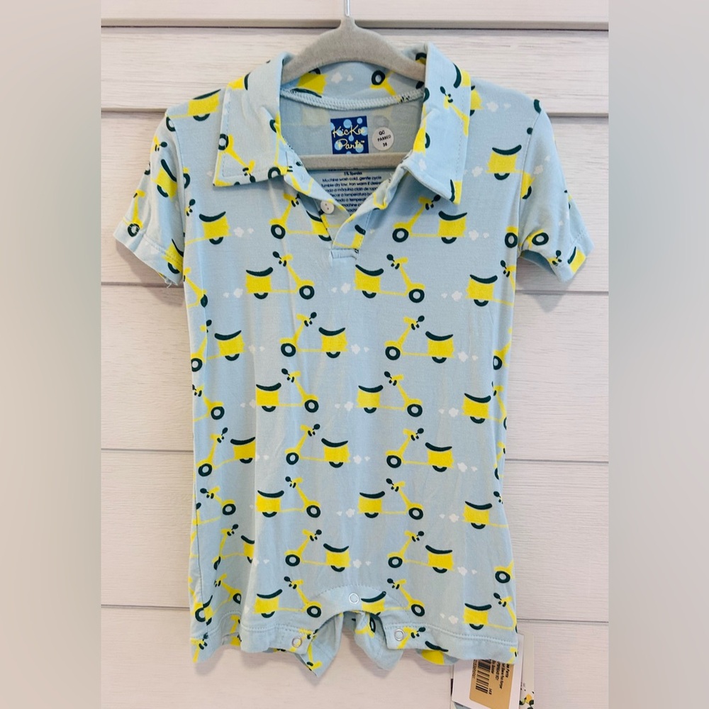 NWT Blue Moped Modal Kickee Pants Boys